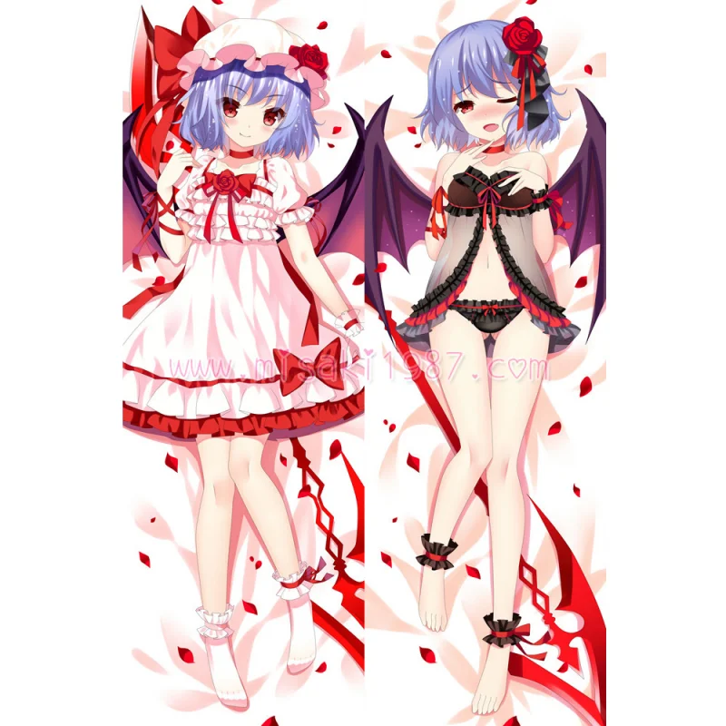 Touhou Project Dakimakura Remilia Scarlet Body Pillow Case 09 - Click Image to Close
