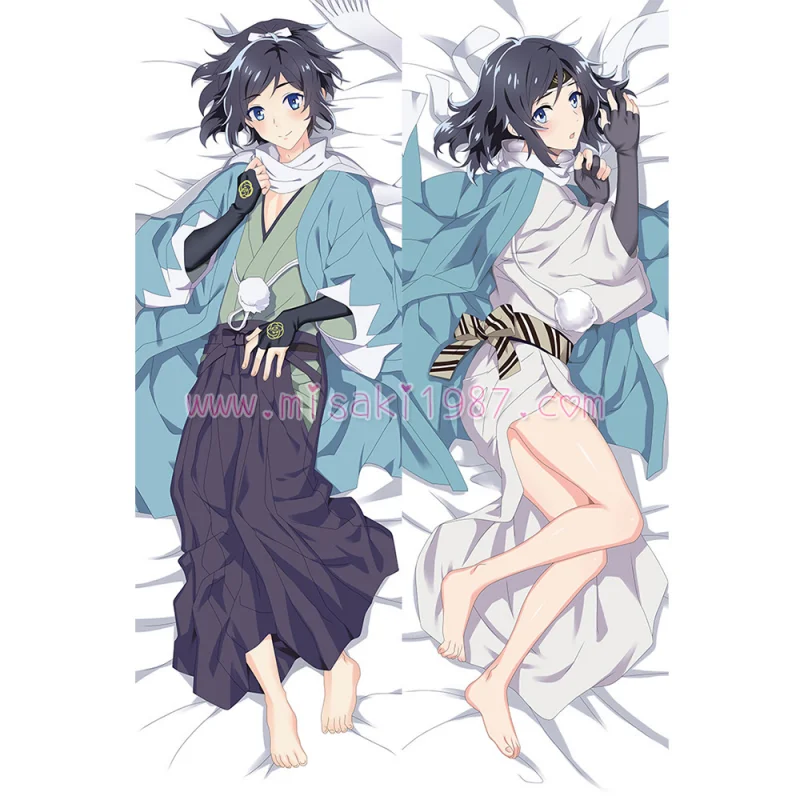 Touken Ranbu Dakimakura Yamatonokami Yasusada Body Pillow Case 02 - Click Image to Close