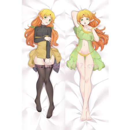Uncle from Another World Dakimakura Tsundere Elf Body Pillow Case 02
