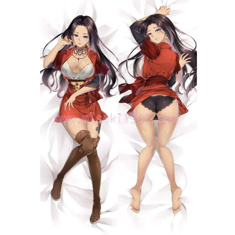 Violet Evergarden Dakimakura Cattleya Baudelaire Body Pillow Case - Click Image to Close