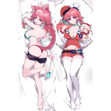 Virtual YouTuber Dakimakura Hakui Koyori Body Pillow Case 16