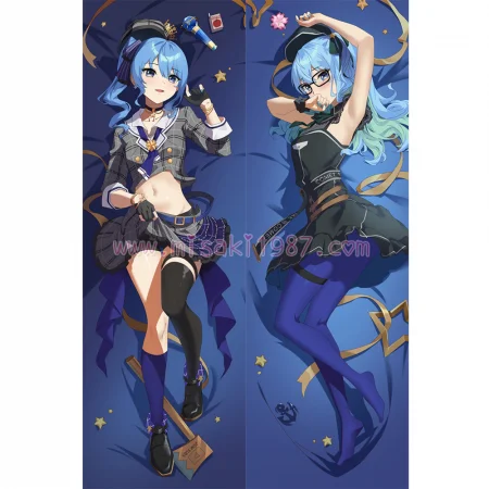 Virtual YouTuber Dakimakura Hoshimachi Suisei Body Pillow Case
