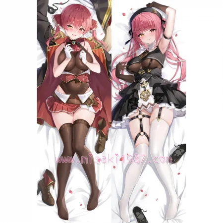 Virtual Youtuber Dakimakura Houshou Marine Body Pillow Case 07