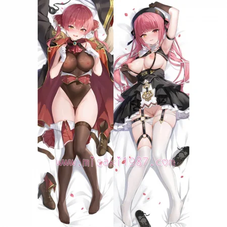 Virtual Youtuber Dakimakura Houshou Marine Body Pillow Case 08