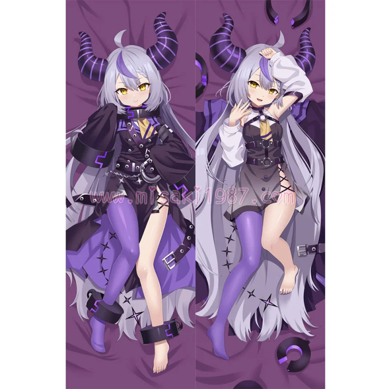 Virtual YouTuber Dakimakura La+ Darknesss Body Pillow Case 08 - Click Image to Close