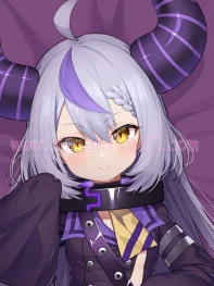 Virtual YouTuber Dakimakura La+ Darknesss Body Pillow Case 06