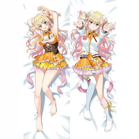 Virtual YouTuber Dakimakura Momosuzu Nene Body Pillow Case 02
