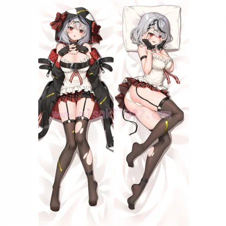 Virtual YouTuber Dakimakura Sakamata Chloe Body Pillow Case