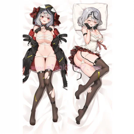 Virtual YouTuber Dakimakura Sakamata Chloe Body Pillow Case 02