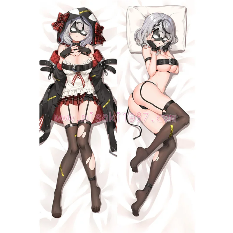 Virtual YouTuber Dakimakura Sakamata Chloe Body Pillow Case 06 - Click Image to Close