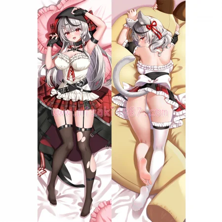 Virtual YouTuber Dakimakura Sakamata Chloe Body Pillow Case 08