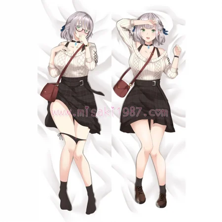 Virtual YouTuber Dakimakura Shirogane Noel Body Pillow Case
