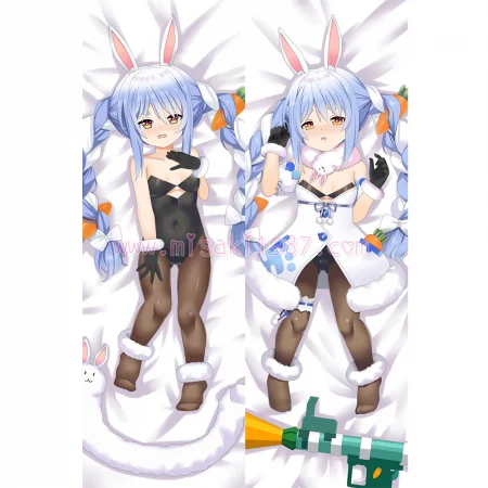 Virtual YouTuber Dakimakura Usada Pekora Body Pillow Case 05