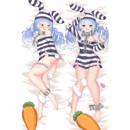 Virtual YouTuber Dakimakura Usada Pekora Body Pillow Case 09