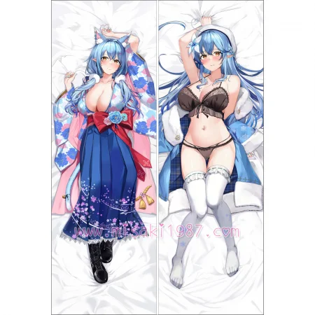 Virtual YouTuber Dakimakura Yukihana Lamy Body Pillow Case 07