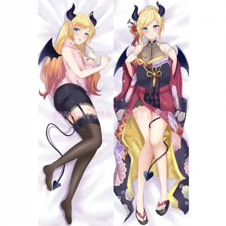 Virtual YouTuber Dakimakura Yuzuki Choco Body Pillow Case 02