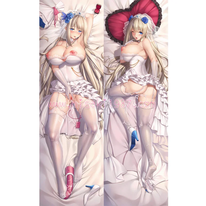 Warship Girls Dakimakura Lexington Body Pillow Case 02 - Click Image to Close