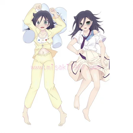 WataMote Dakimakura Tomoko Kuroki Body Pillow Case