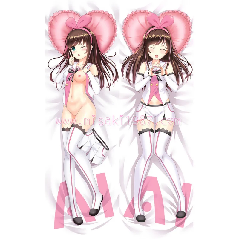 Virtual YouTuber Dakimakura Kizuna AI Body Pillow Case 04 - Click Image to Close