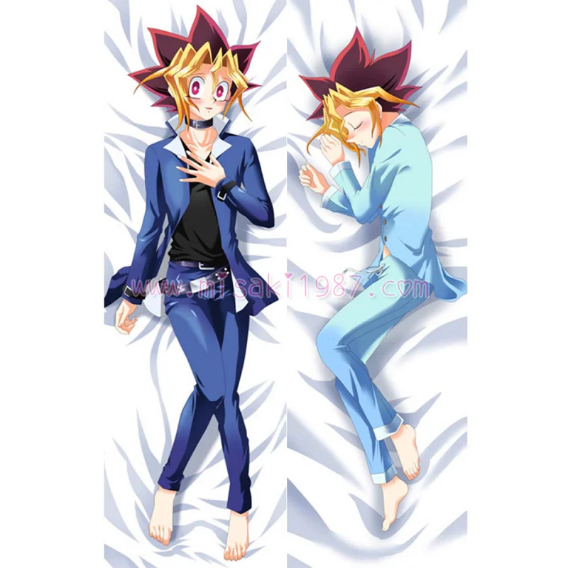Yu-Gi-Oh! Dakimakura Yugi Mutou Body Pillow Case 03 - Click Image to Close