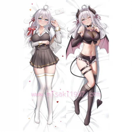 Alya Sometimes Hides Her Feelings in Russian Dakimakura Alisa Mikhailovna Kujou Body Pillow Case 19