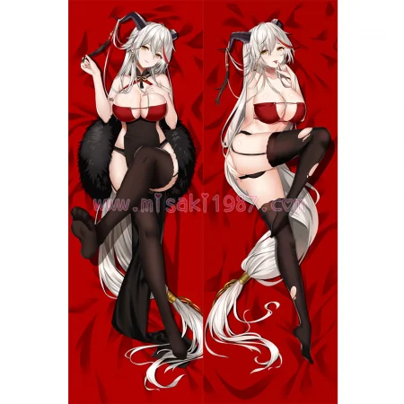 Azur Lane Dakimakura KMS Agir Body Pillow Case 07