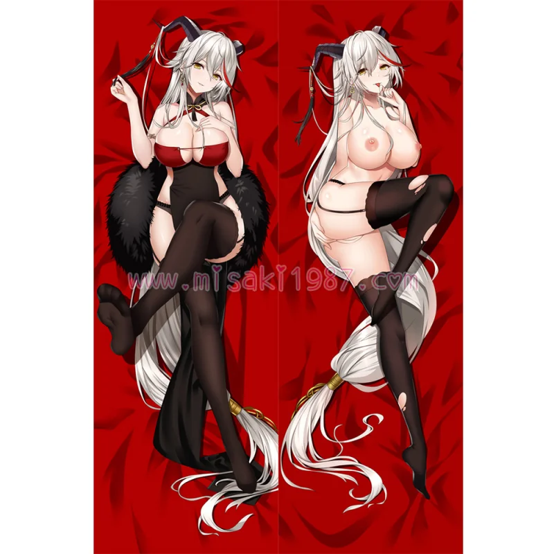Azur Lane Dakimakura KMS Agir Body Pillow Case 08 - Click Image to Close