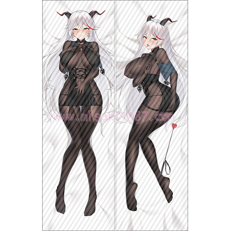 Azur Lane Dakimakura KMS Agir Body Pillow Case 02 - Click Image to Close
