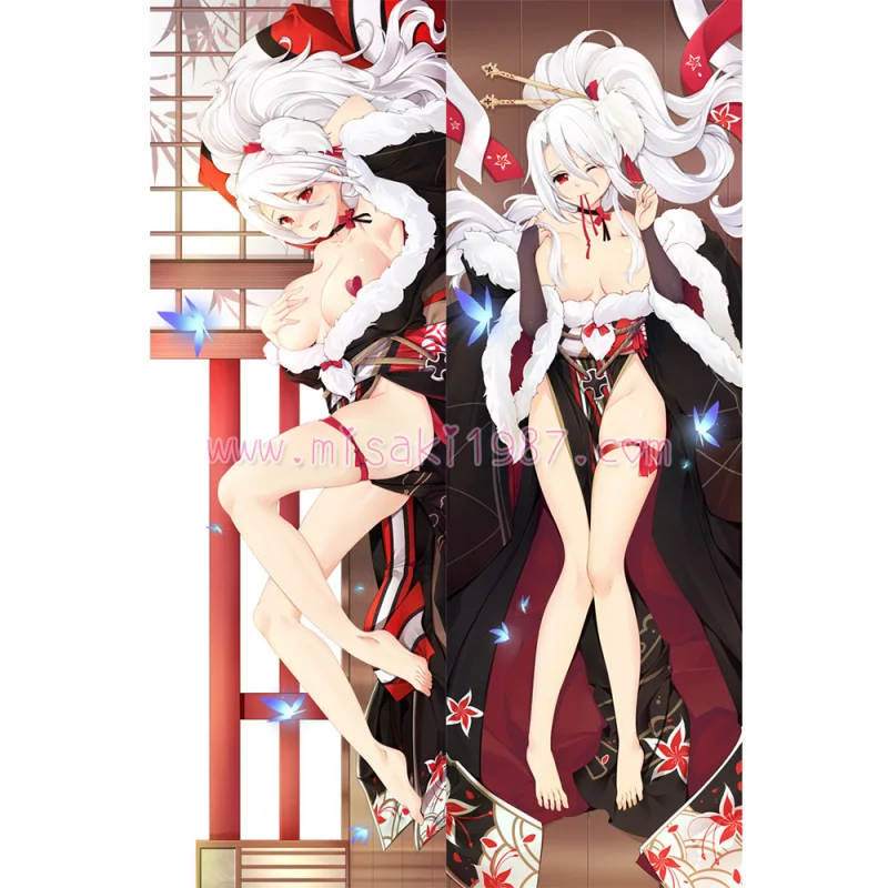 Azur Lane Dakimakura Prinz Heinrich Body Pillow Case 04 - Click Image to Close