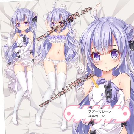 Azur Lane Dakimakura Unicorn Body Pillow Case