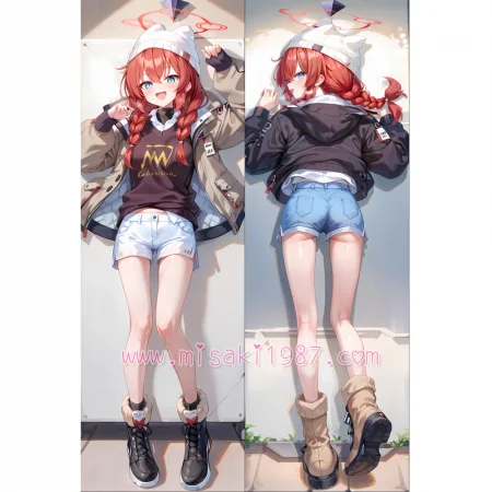 Blue Archive Dakimakura Konuri Maki Body Pillow Case