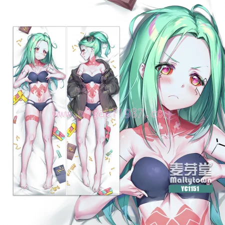 Cyberpunk: Edgerunners Dakimakura Rebecca Body Pillow Case 03