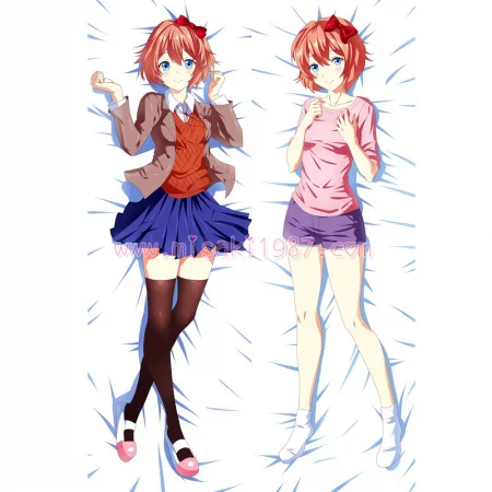 Doki Doki Literature Club! Dakimakura Sayori Body Pillow Case