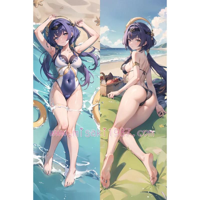 Genshin Impact Dakimakura Candace Body Pillow Case 07 - Click Image to Close