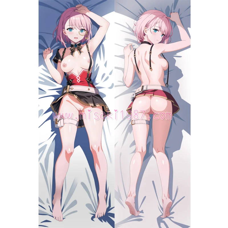 Genshin Impact Dakimakura Charlotte Body Pillow Case 02 - Click Image to Close