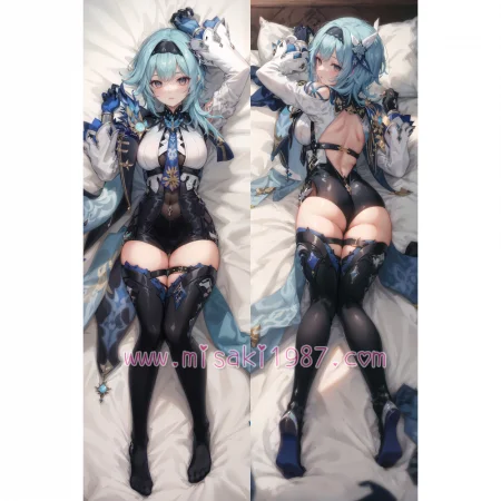 Genshin Impact Dakimakura Eula Lawrence Body Pillow Case 24
