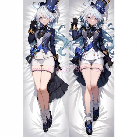 Genshin Impact Dakimakura Focalors Body Pillow Case 13
