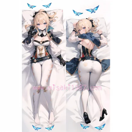 Genshin Impact Dakimakura Jean Body Pillow Case 17