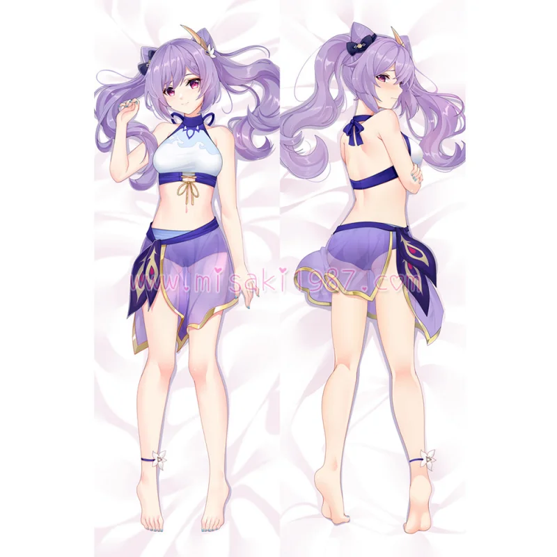 Genshin Impact Dakimakura Keqing Kokusei Body Pillow Case 33 - Click Image to Close