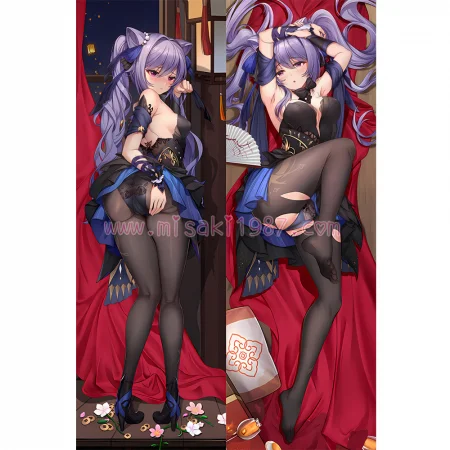 Genshin Impact Dakimakura Keqing Kokusei Body Pillow Case 31