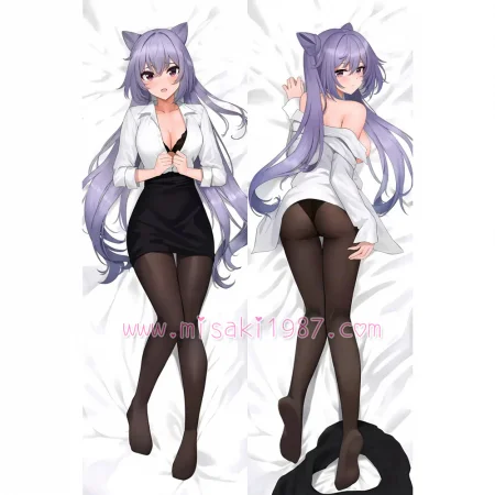 Genshin Impact Dakimakura Keqing Kokusei Body Pillow Case 53