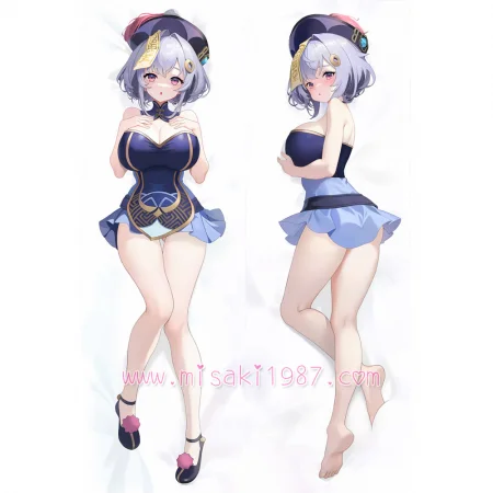 Genshin Impact Dakimakura Qiqi Body Pillow Case 10