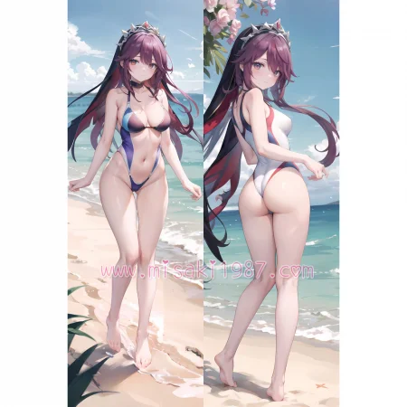 Genshin Impact Dakimakura Rosaria Body Pillow Case 06