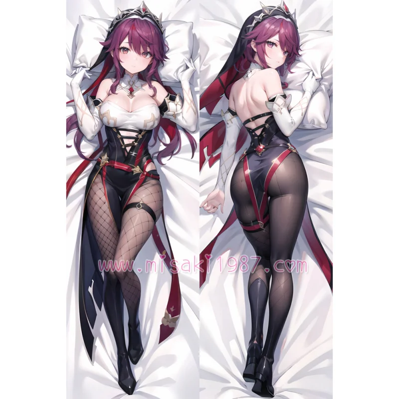 Genshin Impact Dakimakura Rosaria Body Pillow Case 08 - Click Image to Close