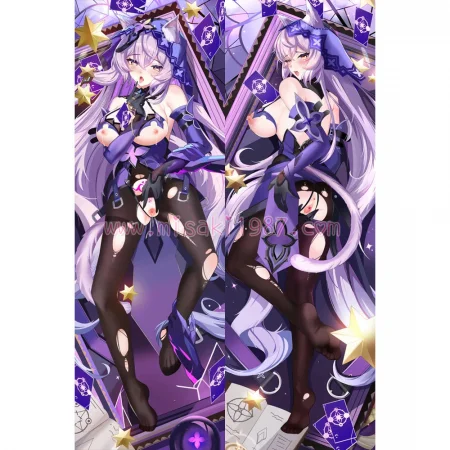 Honkai: Star Rail Dakimakura Black Swan Body Pillow Case 10