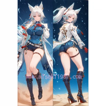 Honkai: Star Rail Dakimakura Feixiao Body Pillow Case 05
