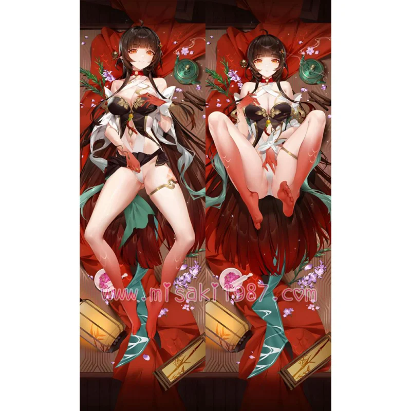 Honkai: Star Rail Dakimakura Lingsha Body Pillow Case - Click Image to Close