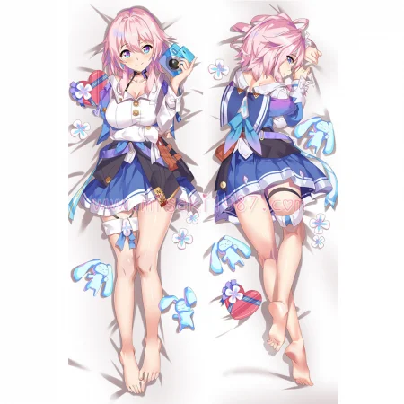Honkai: Star Rail Dakimakura March 7th Body Pillow Case 11
