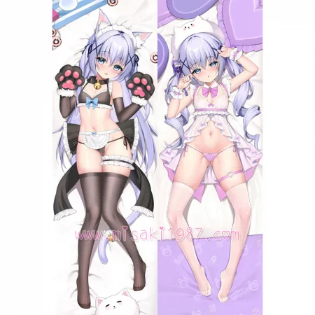 Is The Order a Rabbit Dakimakura Kafuu Chino Body Pillow Case 32