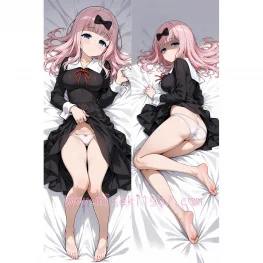 Kaguya-sama Dakimakura Fujiwara Chika Body Pillow Case 19